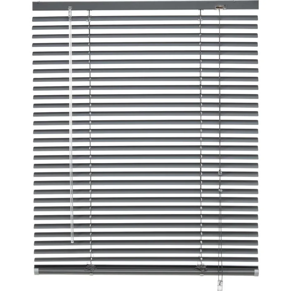 Aluminium Jaloezie Jade Antraciet 25mm 180x175 Cm