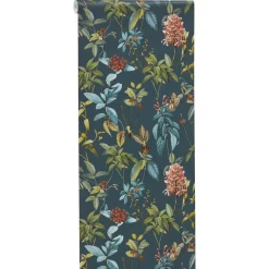 Behang Isa Blauw