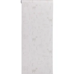 Behang Veerle Beige