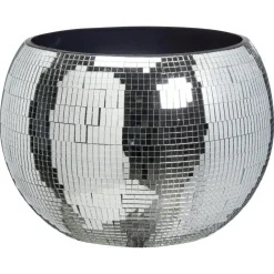 Champagnekoeler Disco Zilver ⌀25cm