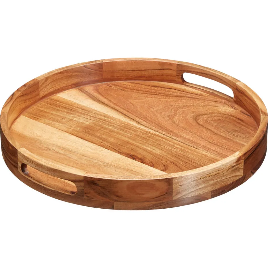 Dienblad Acacia Naturel - Ø40 Cm ø 40 Cm