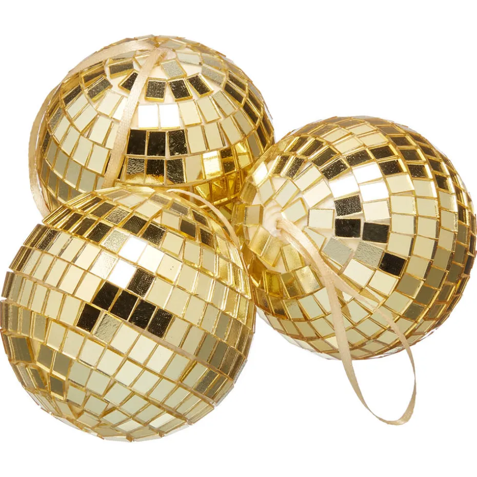 Hanger Discobal Goud - 3 Stuks