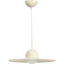 Hanglamp Beanie Off-white ø 45x120 Cm