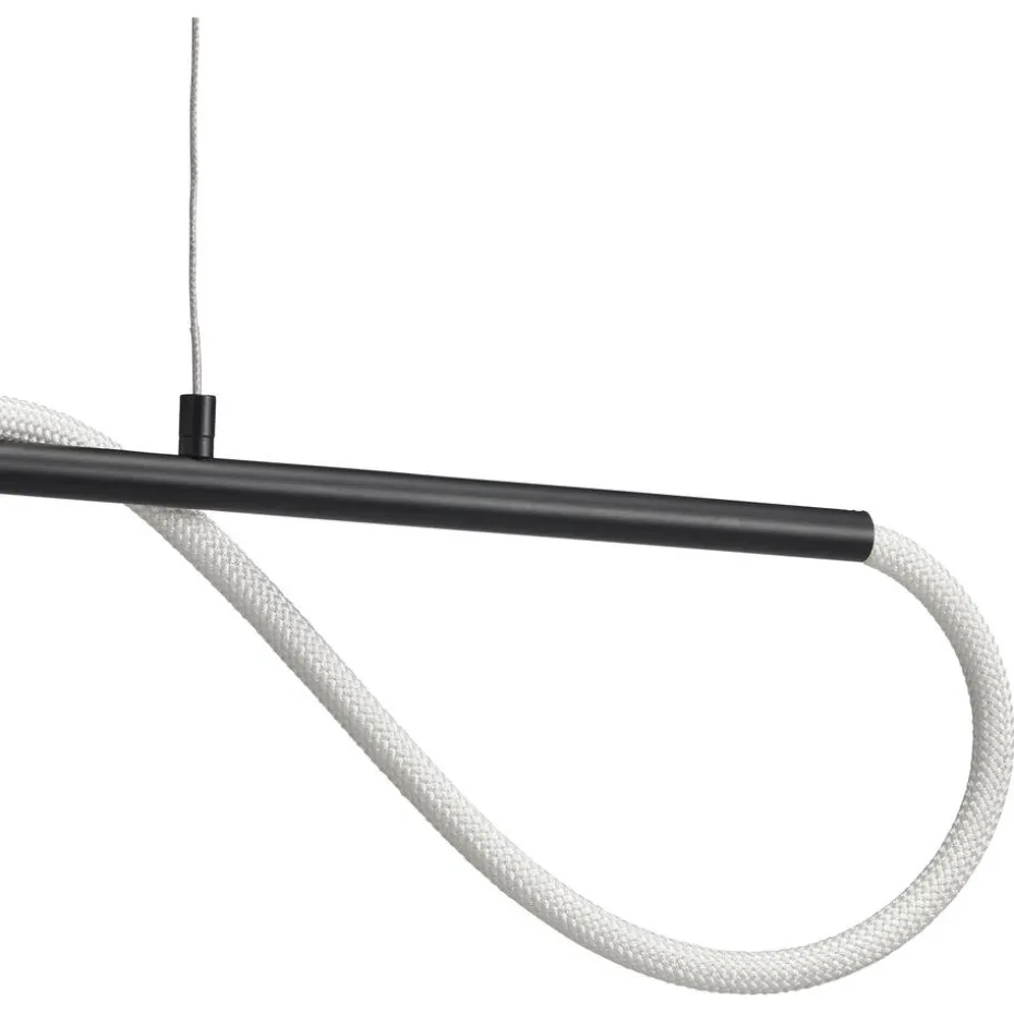 Hanglamp Faye Zwart 96x110 Cm