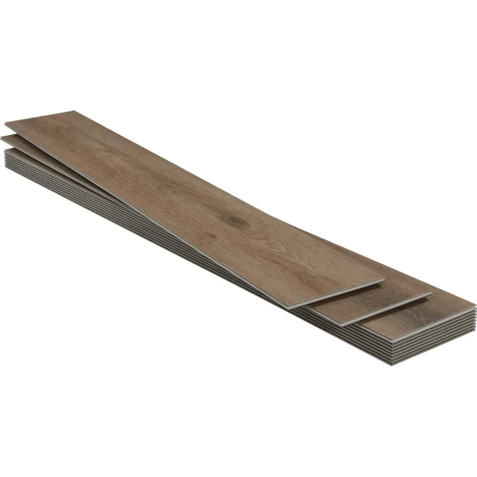 2in1 Klik PVC Fender Eiken Met Geïntegreerde Ondervloer