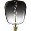 Led Globe 20x28cm Grijs