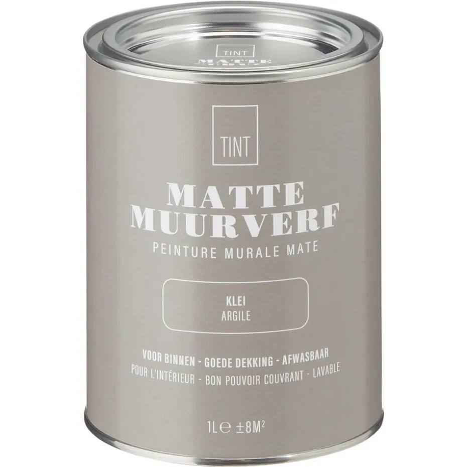 Muurverf Mat Klei 1 L