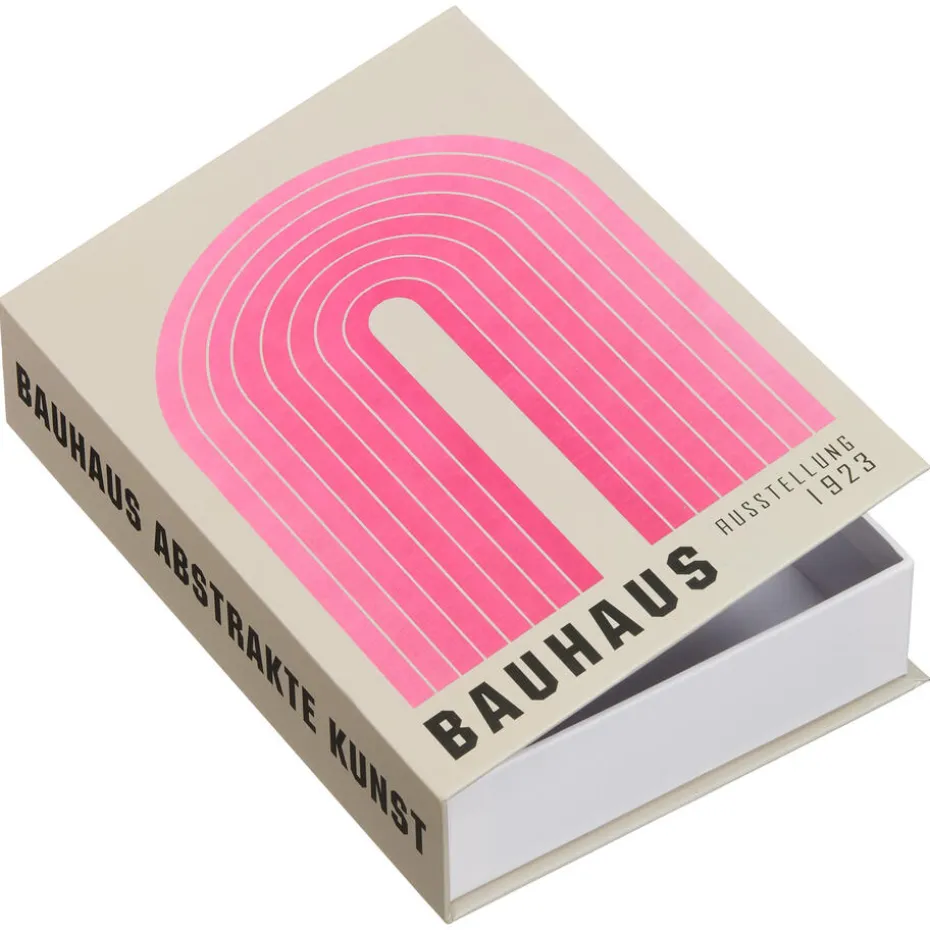 Opbergboek Bauhaus Roze 16x23x5 Cm 16x23 Cm