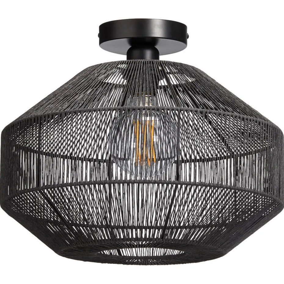 Plafondlamp Segi Zwart