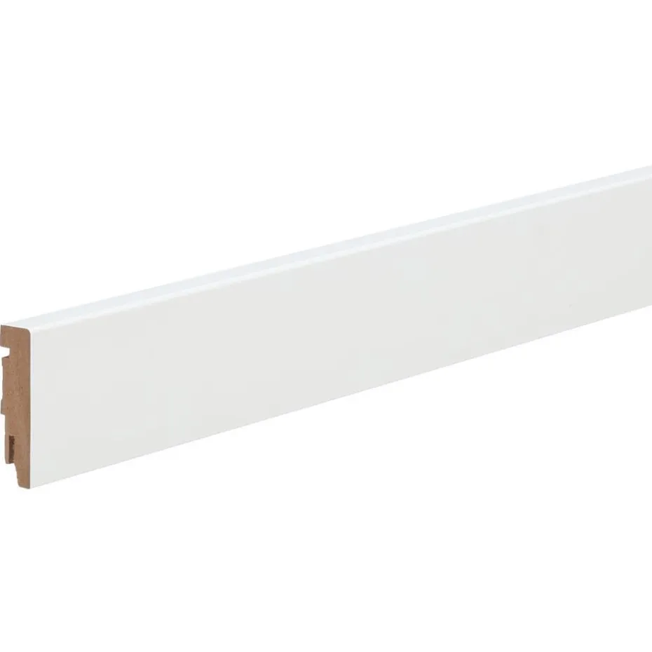 Plint Mdf Robuust Wit