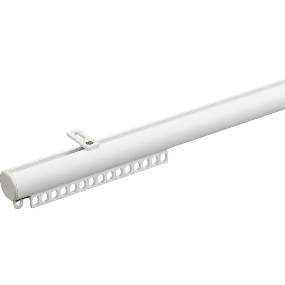 Railroedeset 250 Cm Wit Metaal - Ø28mm
