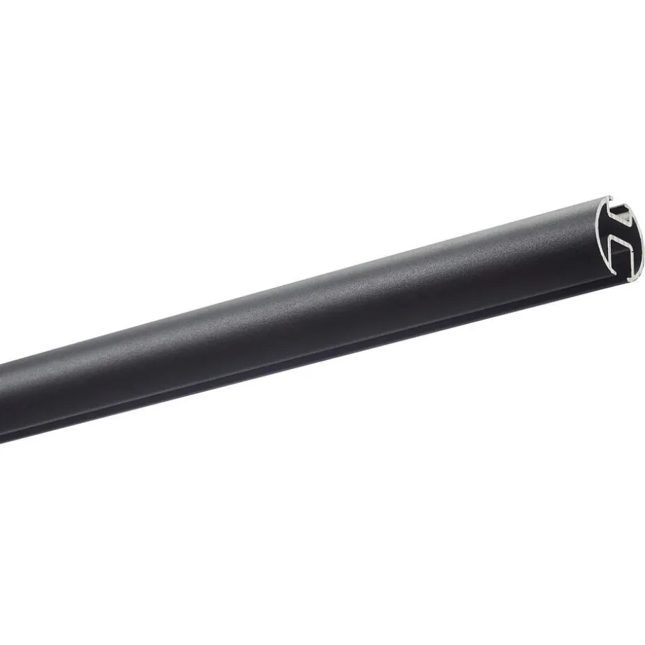 Railroedeset 200 Cm Zwart Metaal - Ø28mm