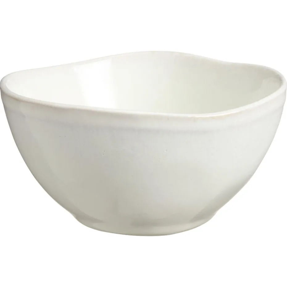 Schaal Fluid Wit - ⌀12 Cm