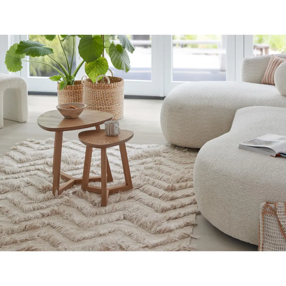 Vloerkleed Isham Beige 160x230 Cm