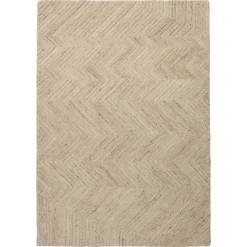 Vloerkleed Zigzag Zand 190x280 Cm