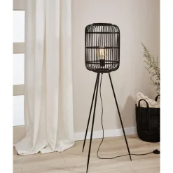 Vloerlamp Balan Zwart