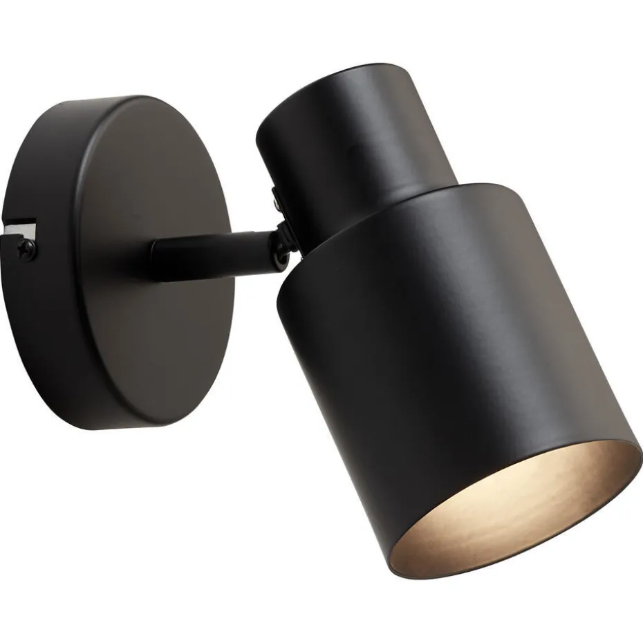 Wandlamp Ziva Zwart